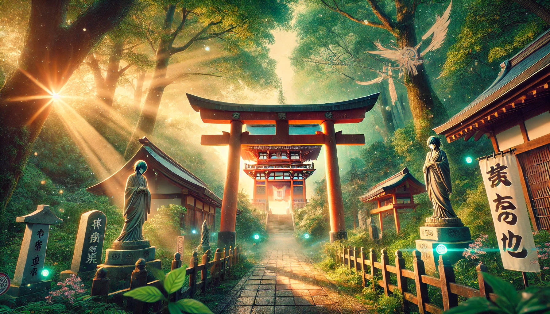 神社巡りのイメージ画像。