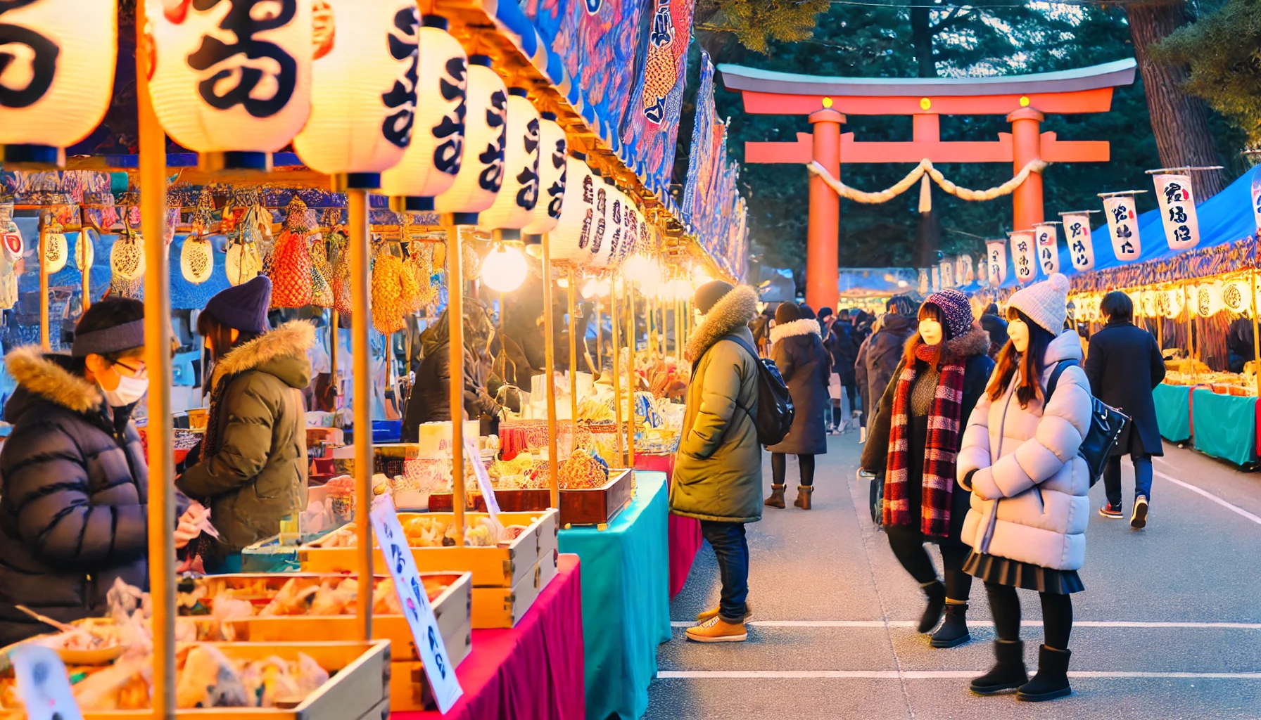 酉の市のイメージ画像。